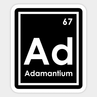 Adamanitum - A Marvel Element Sticker